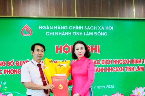 Lâm Đồng thành lập Phòng Giao dịch Ngân hàng Chính sách xã hội Bình Thuận