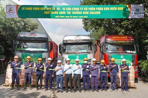 Phân bón Miền Nam chinh phục thị trường New Zealand