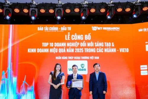 Vietcombank dẫn đầu ngành ngân hàng về đổi mới sáng tạo và ESG