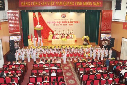 Đại hội Đảng bộ cấp xã, phường đầu tiên của tỉnh Hưng Yên sau hợp nhất