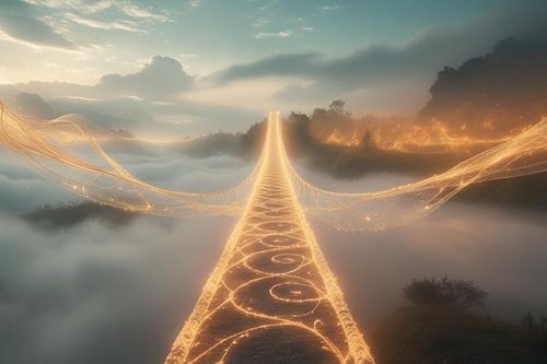 'Gian hàng' bắc 'nhịp cầu' giữa hai miền tâm thức