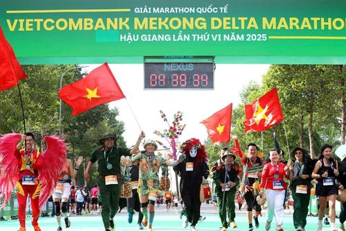 Hơn 5.000 VĐV tham gia Giải Marathon quốc tế tại TP Cần Thơ