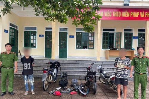 Làm rõ nhóm thiếu niên trộm cắp xe máy liên xã ở Hà Tĩnh