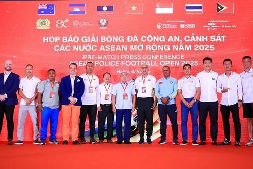 Đội vô địch Giải bóng đá Công an, Cảnh sát các nước ASEAN mở rộng năm 2025 nhận 30.000 USD