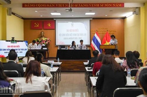 Đại hội Hội Sinh viên Việt Nam tại Thái Lan khóa IV thành công tốt đẹp
