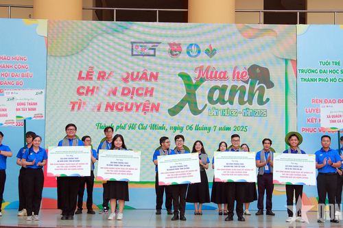 TP Hồ Chí Minh: Sinh viên sư phạm hành quân về 5 tỉnh, thành phố hoạt động tình nguyện