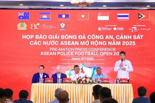 Nhiều tuyển thủ, cựu tuyển thủ tham dự Giải bóng đá Công an Asean 2025