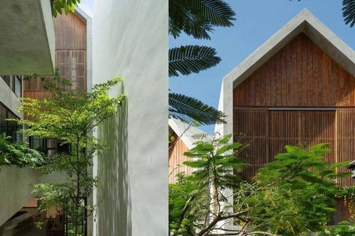 Biệt thự 'biết' đóng mở linh hoạt giữa thành phố Đà Nẵng