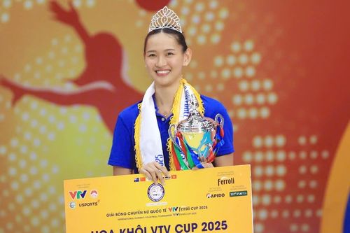 Cận cảnh sắc đẹp Hoa khôi bóng chuyền VTV Cup 2025