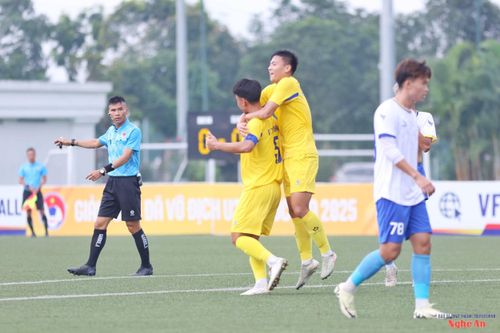 U21 Sông Lam Nghệ An thắng đậm U21 Đào Hà tại vòng loại U21 Quốc gia