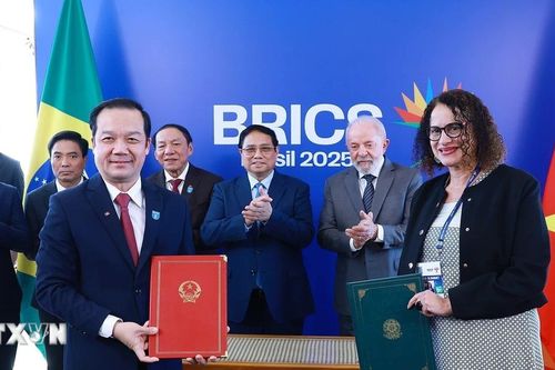 Thủ tướng Phạm Minh Chính hội đàm với Tổng thống Brazil Lula da Silva
