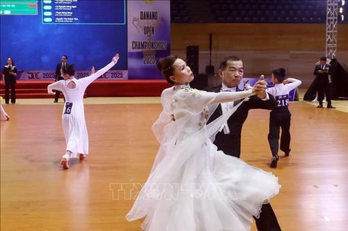 Gần 1400 vận động viên tranh tài Khiêu vũ thể thao tại Đà Nẵng