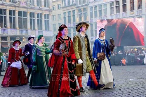 Khi Brussels kể chuyện bằng ánh sáng và ký ức Trung cổ