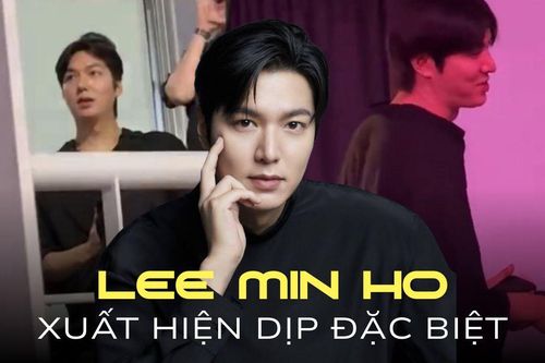 Lee Min Ho bất ngờ xuất hiện trong 'dịp đặc biệt' của BLACKPINK