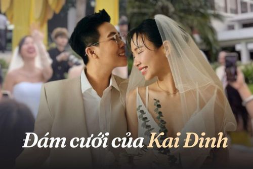 Đám cưới nhạc sĩ Kai Đinh: Cô dâu bật khóc nức nở, khung cảnh đẹp như truyện cổ tích