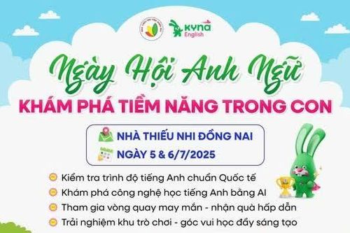 Ngày hội Anh ngữ - khám phá tiềm năng trong con