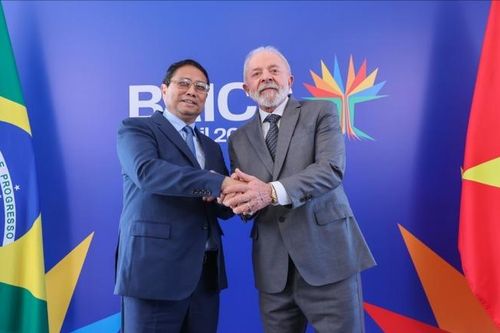 Thủ tướng Phạm Minh Chính hội đàm với Tổng thống Brazil