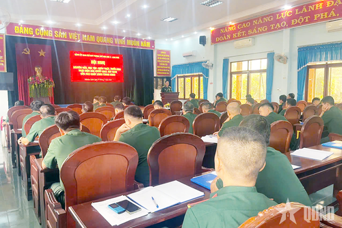 Ban chỉ huy phòng thủ khu vực 3 - Kon Tum: Quán triệt các quy định của Trung ương Đảng