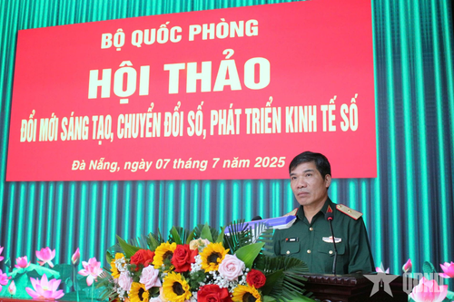 Bộ Quốc phòng tổ chức Hội thảo 'Đổi mới sáng tạo, chuyển đổi số, phát triển kinh tế số'