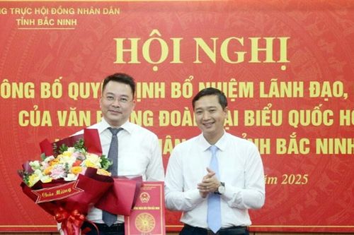 Thường trực HĐND tỉnh Bắc Ninh công bố các quyết định về công tác cán bộ