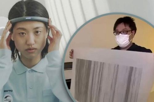 Công ty Nhật Bản biến sóng não thành tranh nghệ thuật