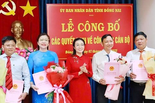 Bổ nhiệm 4 Phó Giám đốc Sở Tư pháp tỉnh Đồng Nai