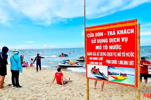 Phường Cửa Lò chấn chỉnh hoạt động mô tô nước
