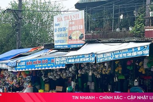 Tái diễn tình trạng lấn chiếm vỉa hè, lòng đường để kinh doanh ở Hương Sơn