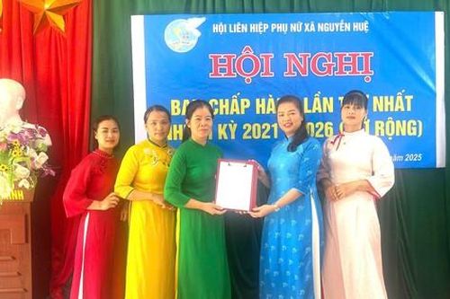 Cao Bằng: Hội nghị BCH Hội LHPN cấp xã đầu tiên sau khi thực hiện mô hình chính quyền địa phương 2 cấp