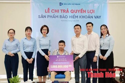VBI Thanh Hóa chi trả hơn 1,7 tỷ đồng quyền lợi bảo hiểm, đồng hành cùng khách hàng vượt qua hoạn nạn