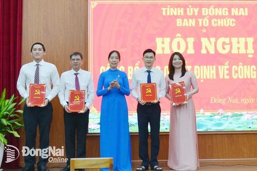Ban Tổ chức Tỉnh ủy Đồng Nai tổ chức Hội nghị về công tác cán bộ