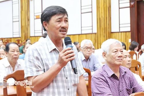 Đoàn Đại biểu Quốc hội tỉnh Đồng Nai tiếp xúc cử tri 2 phường Phước Long và Phước Bình sau Kỳ họp thứ 9, Quốc hội khóa XV