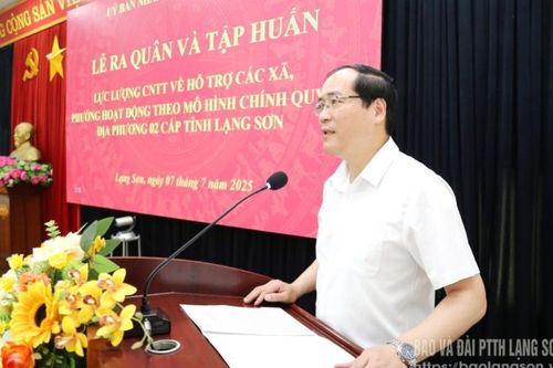 Ra quân và tập huấn cho 93 cán bộ về hỗ trợ công nghệ thông tin cho các xã, phường
