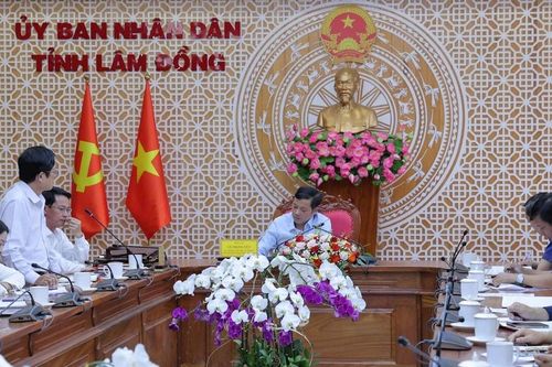 Phó Chủ tịch UBND tỉnh Lê Trọng Yên làm việc với Sở Công thương