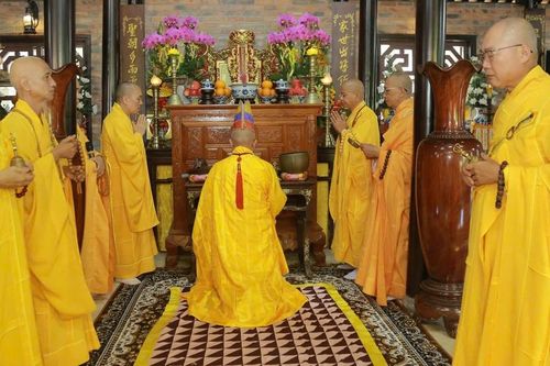 Lễ Tiểu tường Hòa thượng Thích Huệ Trí tại tổ đình Kim Tiên - Huế và các chùa Khánh Hạnh, Quang Minh