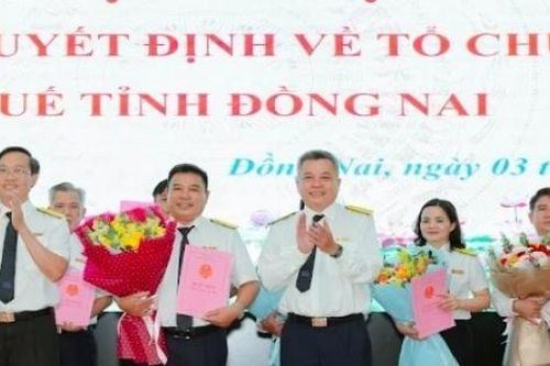 Danh sách 10 thuế cơ sở trực thuộc của Thuế tỉnh Đồng Nai