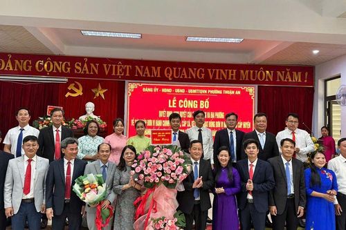 Phường Thuận An sau sáp nhập: Quyết tâm xây dựng đơn vị hành chính vững mạnh
