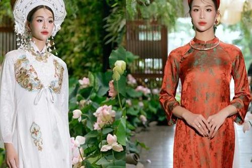 Ngắm nét nữ tính của á hậu chuyển giới trong show của NTK Cao Minh Tiến