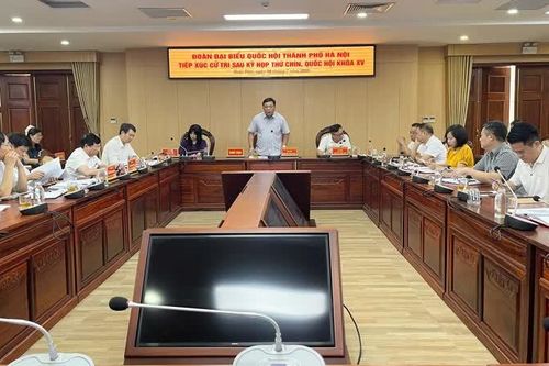 Đại biểu Quốc hội TP tiếp xúc cử tri sau Kỳ họp thứ 9, Quốc hội Khóa XV