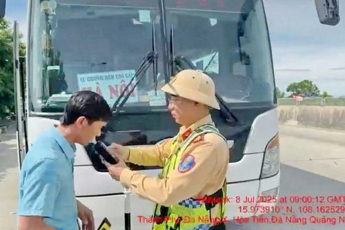 Đổi tài xế nhằm trốn tránh kiểm tra, bị phạt 80 triệu đồng