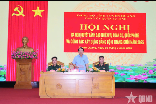 Đảng ủy Quân sự tỉnh Tuyên Quang xây dựng nền quốc phòng toàn dân, nền biên phòng toàn dân vững mạnh