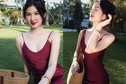 'Nàng Mơ' khoe dáng nuột nà với váy lụa, thần thái 'đốn tim'