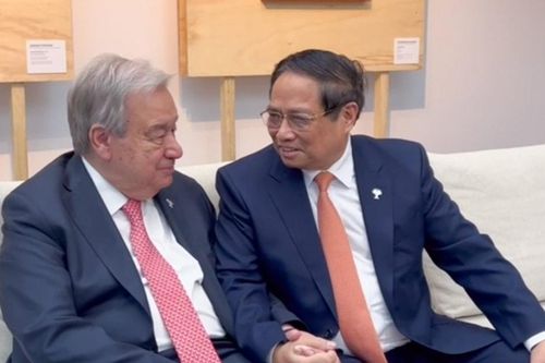 Thủ tướng Phạm Minh Chính gặp lãnh đạo Liên Hợp Quốc, Belarus và UAE bên lề Hội nghị BRICS