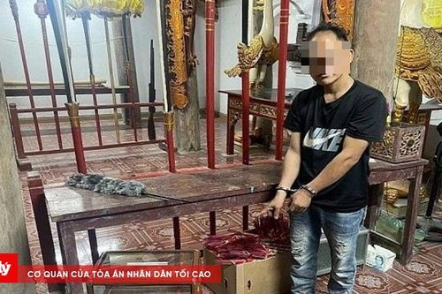 Bắt giữ kẻ chuyên trộm cắp tại đình, chùa ở Phú Thọ