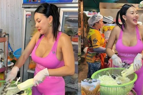 Cô chủ nhà hàng xinh đẹp gây tranh cãi vì ăn mặc gợi cảm để thu hút thực khách