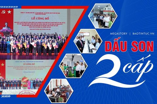 Dấu son 2 cấp