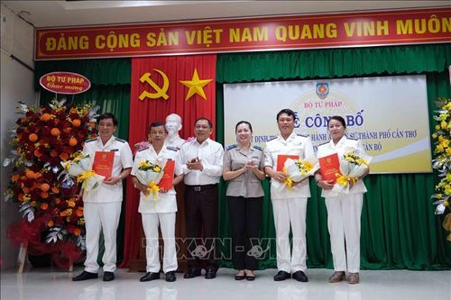 Thành lập Thi hành án dân sự thành phố Cần Thơ