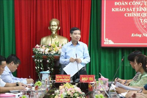 Khảo sát tình hình hoạt động, vận hành chính quyền địa phương hai cấp