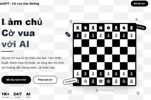 Ra mắt ChessGPT-Nền tảng AI đầu tiên cho cờ vua học đường Việt Nam