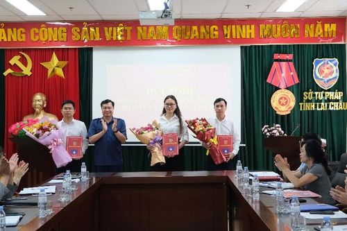 Sở Tư pháp tỉnh Lai Châu sắp xếp, tổ chức lại các phòng chuyên môn